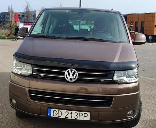 Volkswagen Multivan cena 99900 przebieg: 234035, rok produkcji 2015 z Gdańsk małe 137